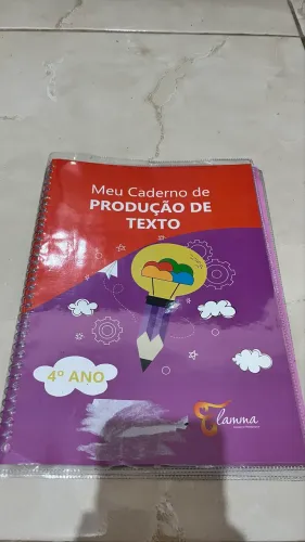 Caderno produção de texto
