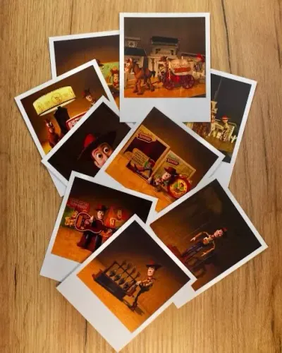 Kit de Polaroids do Woody Toy Story 2 