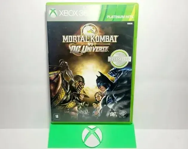 Jogo Xbox 360 Mortal Kombat vs Dc Universe