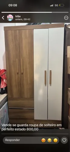 Guarda roupa solteiro 
