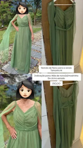 Vestido de festa tamanho M