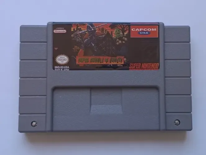 Jogo Super Ghouls N Ghosts - Super Nitendo