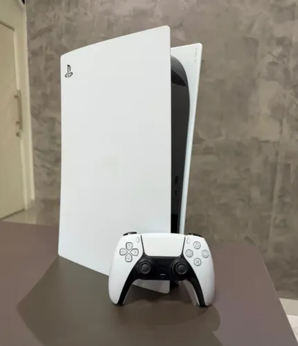Playstation 5 FAT com leitor todo original revisado 1 controle 1 jogo
