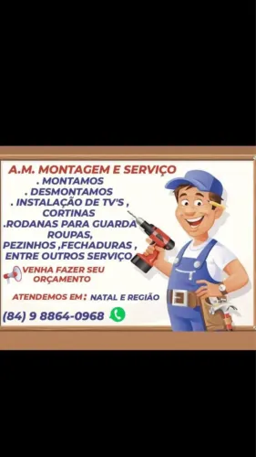 M.A montagem e serviços 