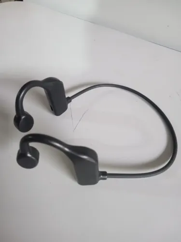 Fone de ouvido bluetooth condução óssea