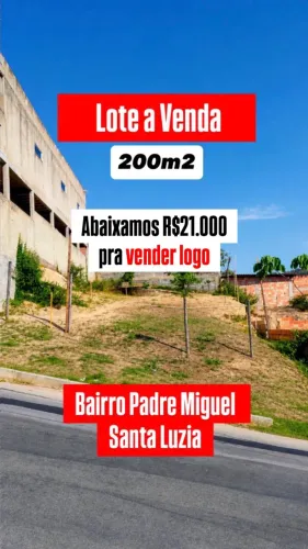 Lote a Venda 21mil abaixo do preço