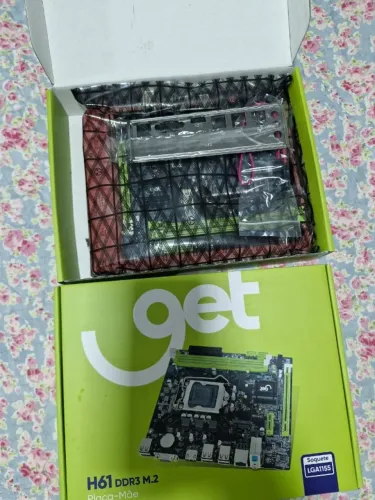 Placa Mãe Intel H61 Get DDR3 LGA 1155 (Loja:uzimanu_importados)