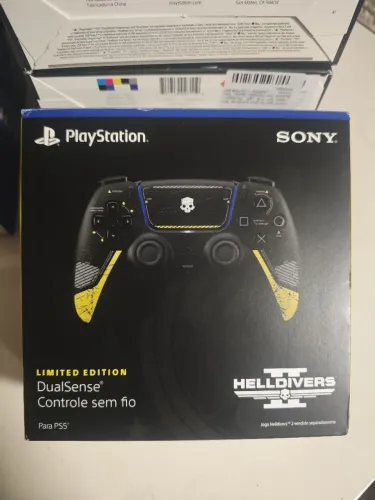 Dualsense helldivers aberto 
