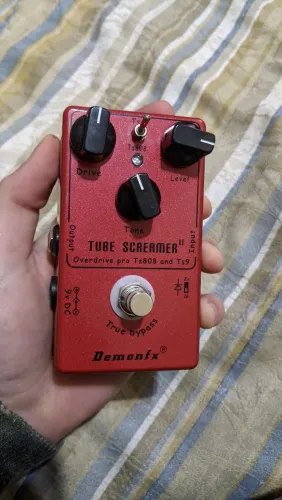 Pedal de guitarra ts9 clone