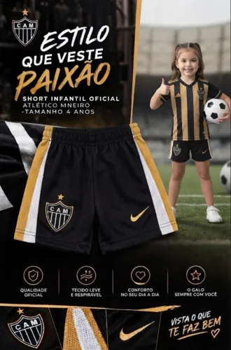 Short do Galo infantil