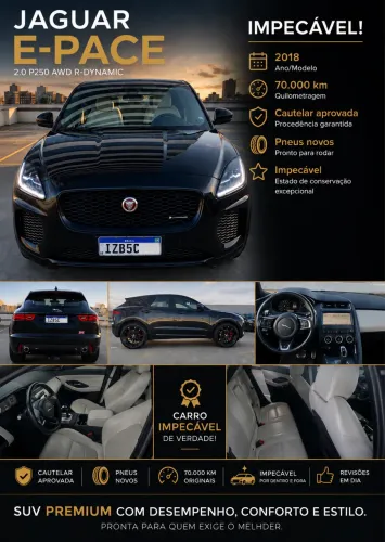 Jaguar E-Pace R-dynamic S 2.0 AWD 249cv Aut. 2018