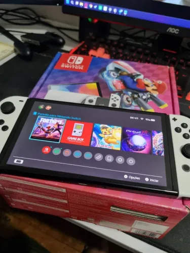 Vendo NIintendo Switch Oled 128gb Semi Novo