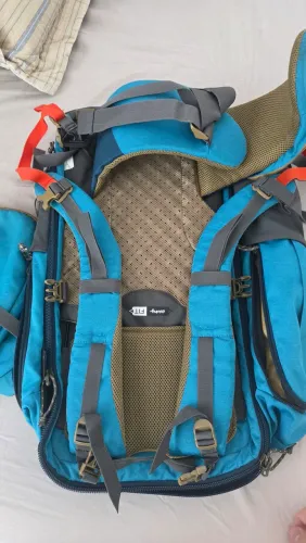 Mochila Quechua / Forclaz 50L + 10l azul