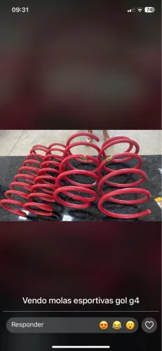 Molas esportiva Gol G4