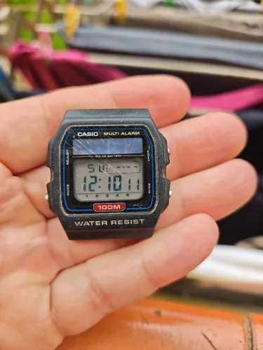 Casio Solar W100 - 617 de 1980 para colecionador <br><br>WL-100