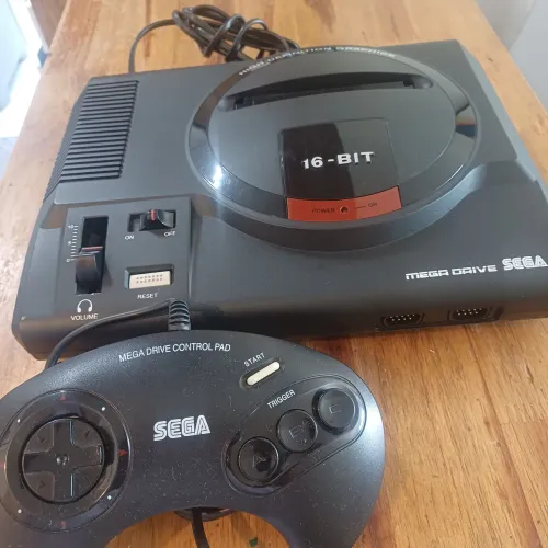 Mega drive 2017 Lotado de jogos