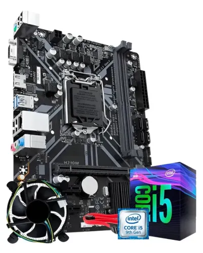 i5 9ª + RX590 8gb + placa mãe h310m 