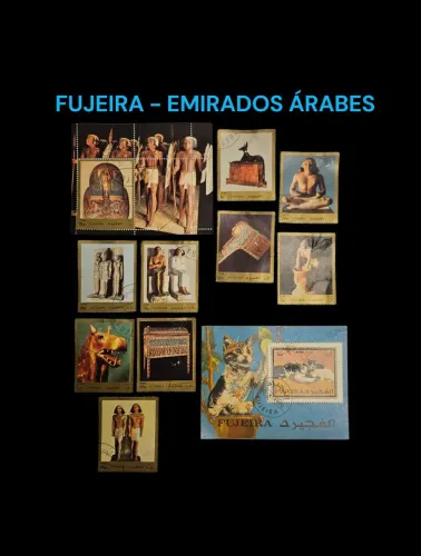 SELOS ANTIGOS FUJEIRA - EMIRADOS ÁRABES