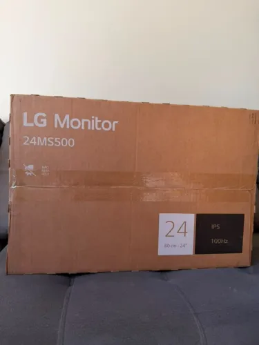 Monitor LG 24" Full HD 100Hz 5ms IPS (Lacrado)