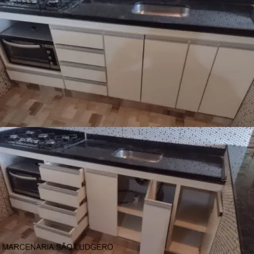 Armário Cozinha Baixo de Pia Planejado