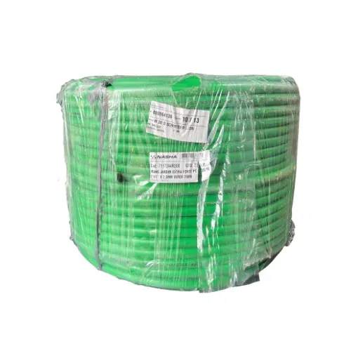 MANGUEIRA JARDIM EXTRA FORTE PT 200 PSI 1/2'' X 2,5MM VERDE 200M