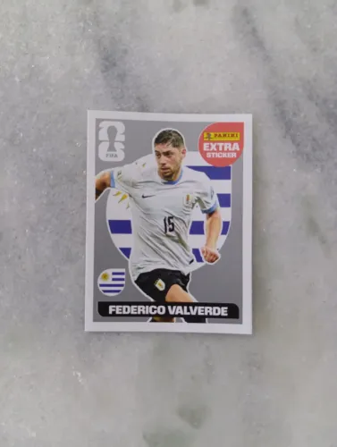 Figurinha extra Valverde Prata
