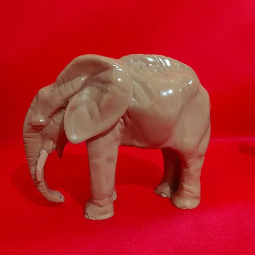 Estatueta de Elefante Grande e Pesado 20x16