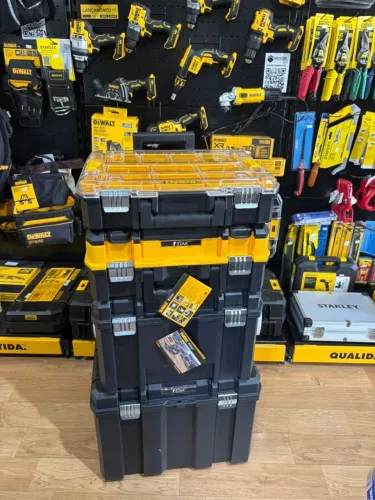 Caixa de Ferramentas com Roda Torre Armazenamento 4 peças Tstak DeWalt