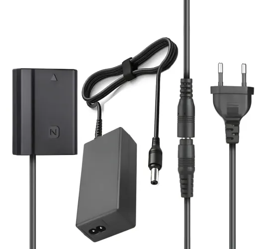 Adaptador Fonte Dummy Bateria Np-fz100 Alpha A7iii A7iv A7m4