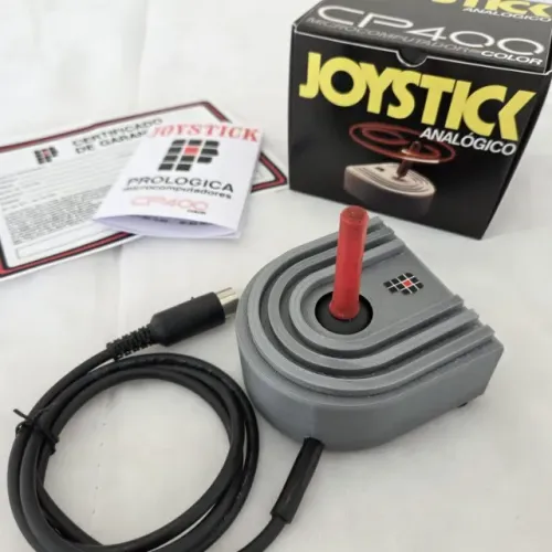 Joystick NOVO Analógico Prológica CP400 c/ Caixa e Manual