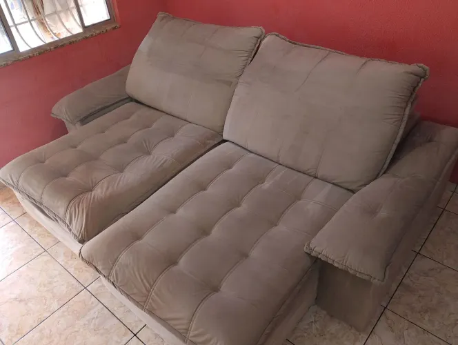 Sofá retrátil reclinável 2,50 m