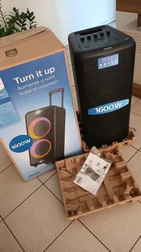 Torre de som Philips 1.600 novo