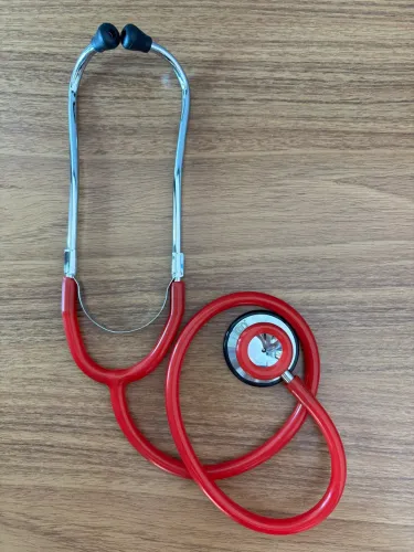 Estetoscópio BIC Efficace Adulto Vermelho 