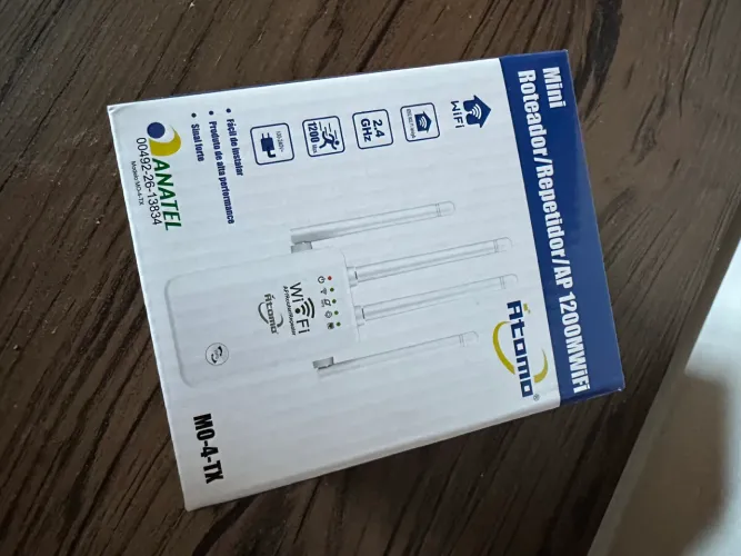 Repetidor e Roteador Wi-Fi