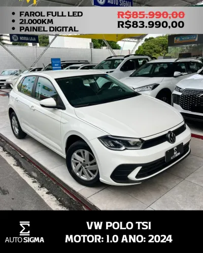 Volkswagen Polo 1.0 TSI Flex 12V 5P 2024