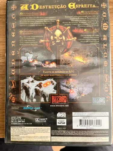 EXPANSÃO DIABLO II PC - ORIGINAL 