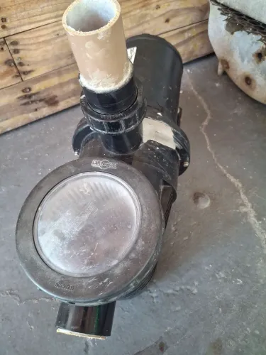Bomba para filtro de picina feito a troca de rolamento e rotor novo