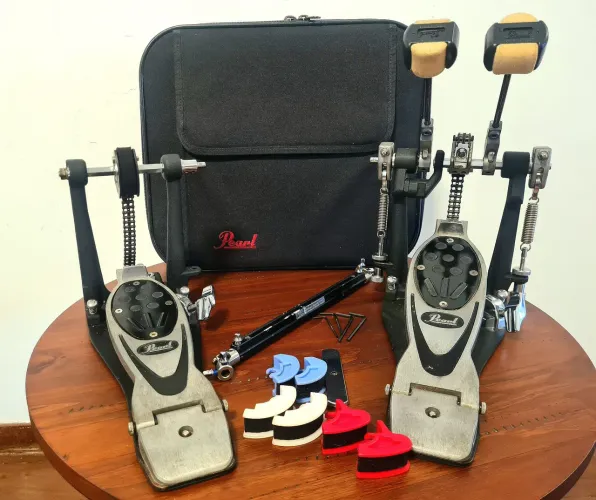 Pedal Duplo Pearl Eliminator + Bag