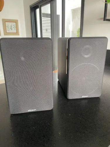 Caixa bookshelf Elipson 8B nova # klipsch Polk Bose Monitor Áudio PSB Infinity