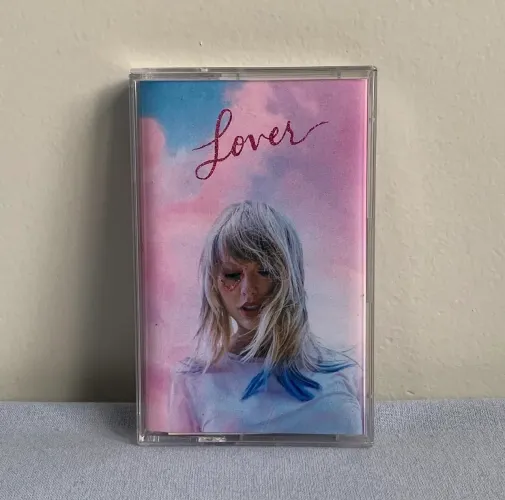 Fita cassete Taylor Swift Lover (raridade)
