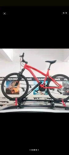 Rack de teto Eqmax Velox Transbike em aço