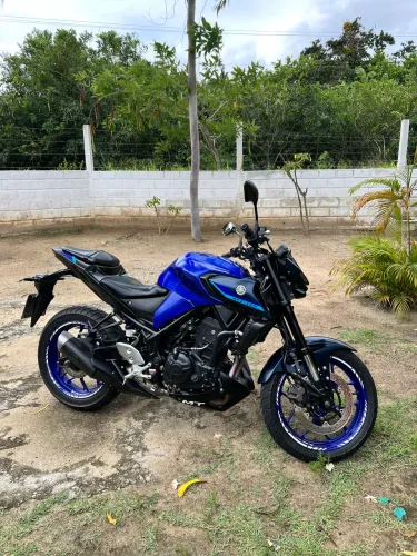 Yamaha MT-03 2023 Azul - Muito Nova
