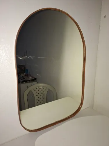 Espelho Orgânico 44x64cm Modelo Capela