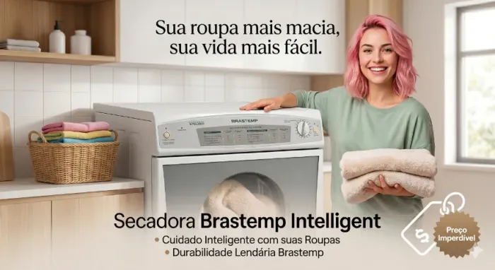 Secadora de Roupas Brastemp - 10x Sem Juros - Centro Petrópolis