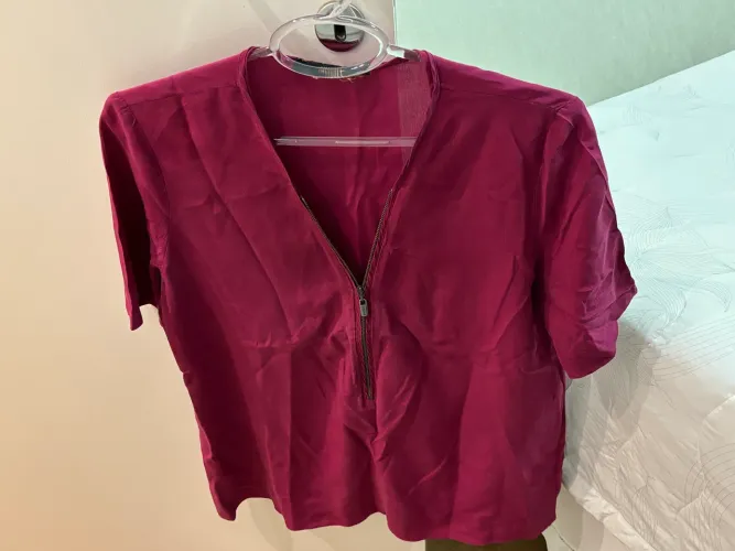 Blusa de seda animale - 36