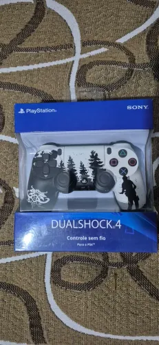 Controle ps4 dualshock 4 (Sony) com carregador