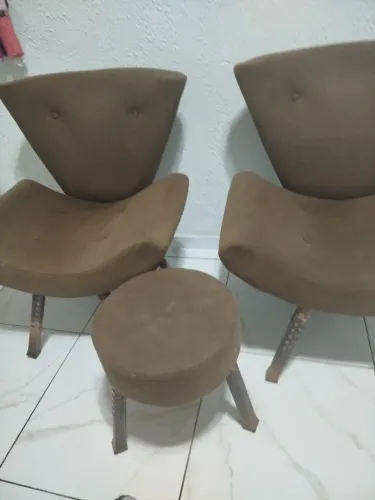 Kit de poltronas modelo borboleta