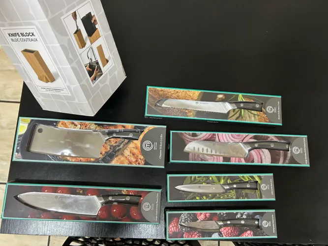 Kit completo de facas Master Chef 