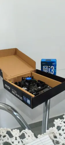 Processador intel I3 7100 + Placa mãe H110M PRO-VH PLUS