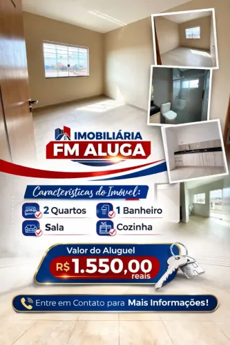 FM Aluga apartamento 2 quartos na Quadra 217 próximo ao comércio local.